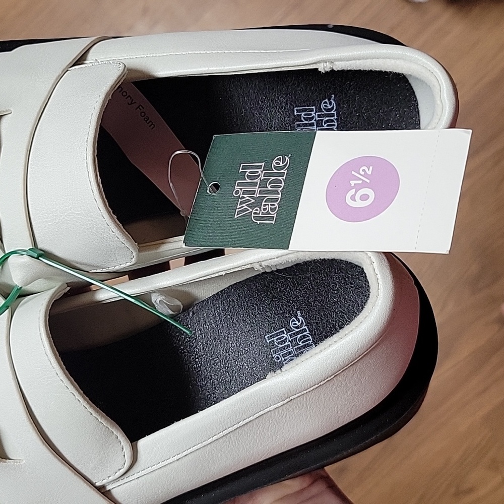 🎯nwt wild fable lacey loafer shoes with memory foam - Picture 9 of 11